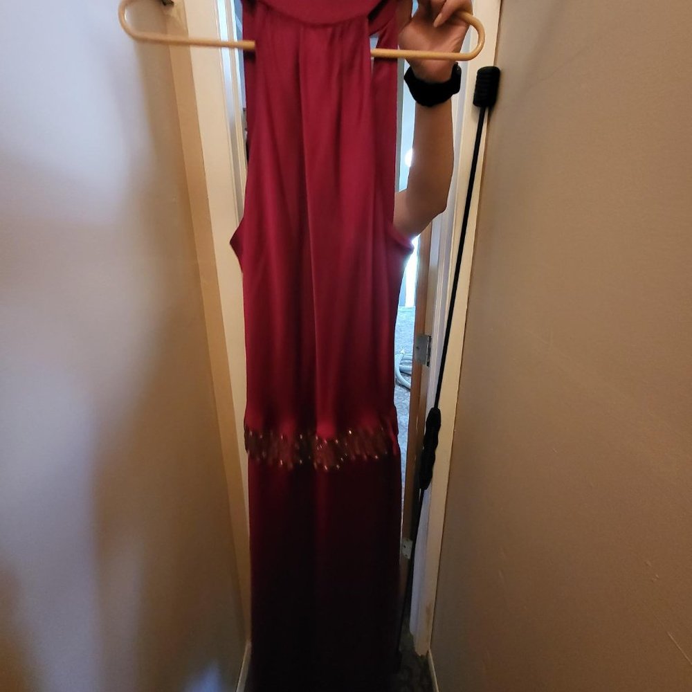 Red Anne Klein dress